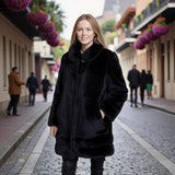 Chosen Furs Knee Length Mink Coat