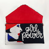 Beaded Girl Power Clutch