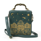 Vintage Clock Shoulder Bag