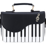Piano Keyboard Crossbody Handbag