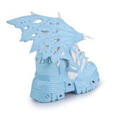 Anthony Wang Blue Apple Sneakers Q072