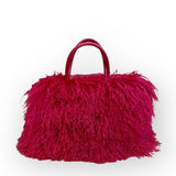 Tres Chic Furs Mongolian Lamb Fur Handbag