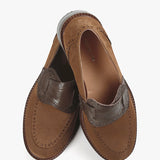 All Black Belted Kid Loafer I100
