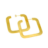 Paola Baella Smooth Square Earrings 8097