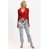 Urban Expressions Silver Bess Evening Bag