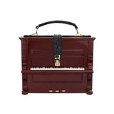 Acrylic Piano Shape Handbag