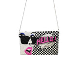 Beaded Hello Clutch
