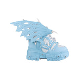 Anthony Wang Blue Apple Sneakers Q072