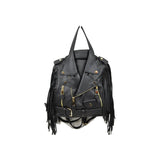 Motorcycle Jacket Black Backpack