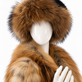Mitchie’s Mink Hat Crystal Indigo Fox Trim