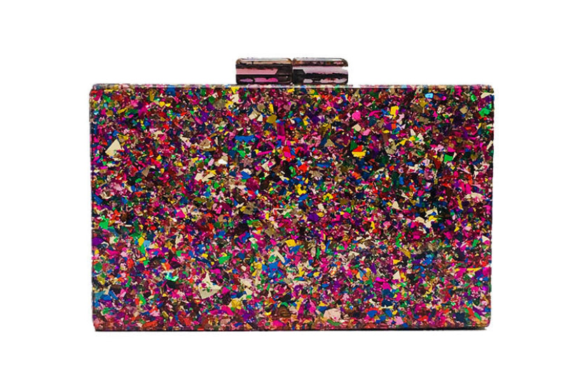 Ins Acrylic Geometric Clutch