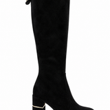 Exe Black Suede Boot K146