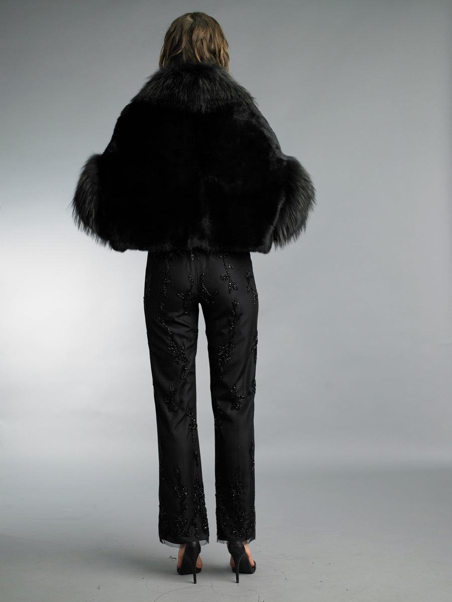 Diana Rosh Rabbit and Fox Cape