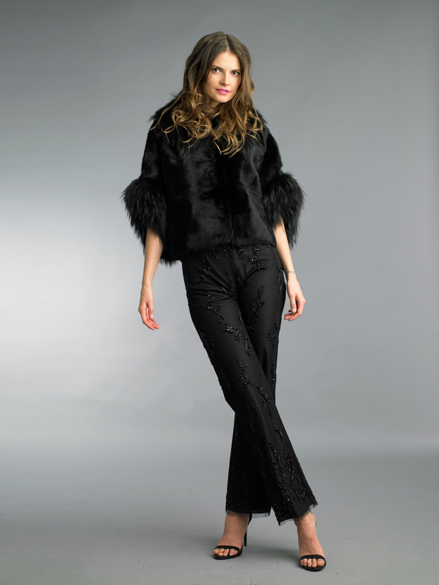 Diana Rosh Rabbit and Fox Cape