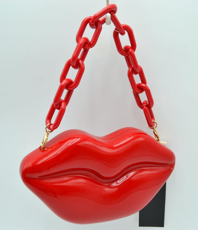 Empire Lip Evening Bag