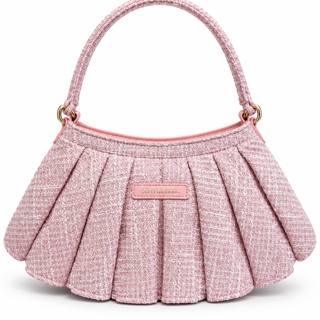 DiFerdinando Light Pink Spotted on 5th Crossbody