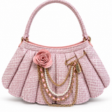 DiFerdinando Light Pink Spotted on 5th Crossbody