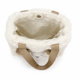 Faux Fur Bear Tote