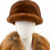 Mitchie’s Mink Fur Army Style Hat