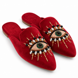 Fuchsia Good Eye Mule K136