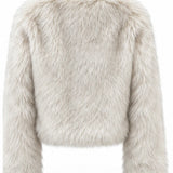 Shaci Luxe Faux Fur Cropped Jacket