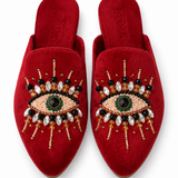 Fuchsia Good Eye Mule K136