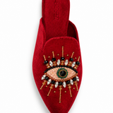 Fuchsia Good Eye Mule K136