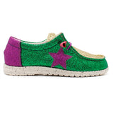 Hola Hermosa Mardi Gras Shoes P031