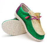 Hola Hermosa Mardi Gras Shoes P031
