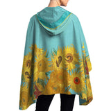 RainCaper Van Gogh Sunflowers Women’s Rain Cape