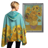 RainCaper Van Gogh Sunflowers Women’s Rain Cape