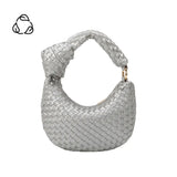 Melie Bianco Brigitte Woven Charm Bag