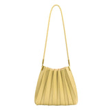 Melie Bianco Carrie Pleated Vegan Shoulder Bag