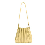 Melie Bianco Carrie Pleated Vegan Shoulder Bag
