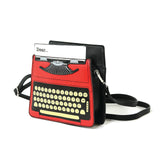 Vintage Typewriter Crossbody Handbag
