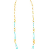 Zenzii Long Resin and Gold Necklace
