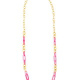 Zenzii Long Resin and Gold Necklace