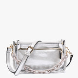 Jen & Co. Jessica Clear Crossbody Bag