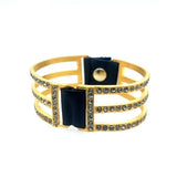 Gina Riley Double Sided Three Bar Bracelet RR1147