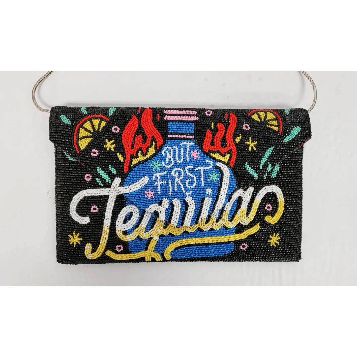 Beaded Tequila Clutch