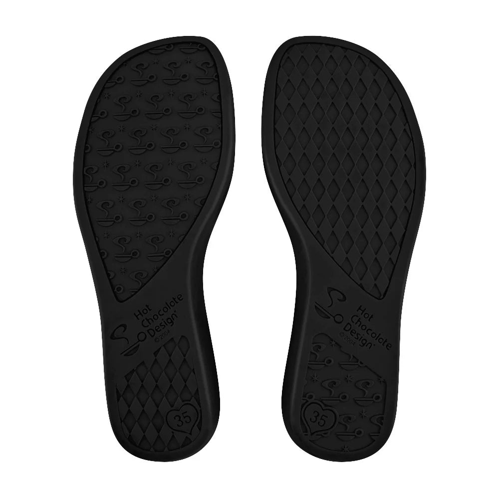 black bottom of shoes on a white background