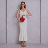 Melie Bianco Monroe Flower Top Handle Bag