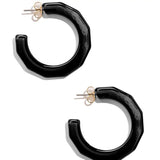 Zenzii Small Textured Hoop Earring