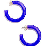 Zenzii Small Textured Hoop Earring