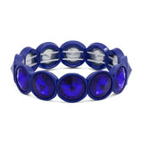 Zenzii Round Crystal Stretch Bracelet