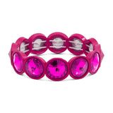 Zenzii Round Crystal Stretch Bracelet