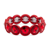 Zenzii Round Crystal Stretch Bracelet
