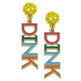Ellie Pickleball Dink Earrings