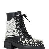 Azalea Wang Twinkley Boots Q032