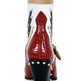 Azalea Wang Channing Flame Boot Q031